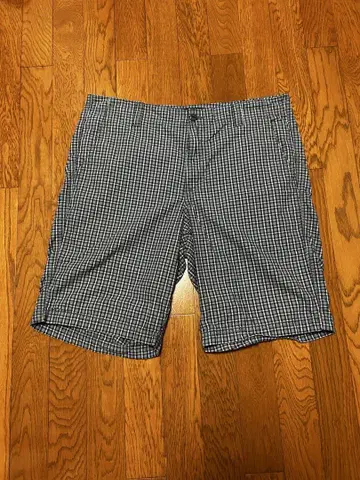90s Calvin Klein Jeans 체크 무늬 숏팬츠