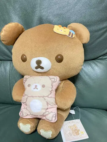 갈색 아기 곰의 꼬옥 안는 봉제 인형 XL 페이퍼 택 포함