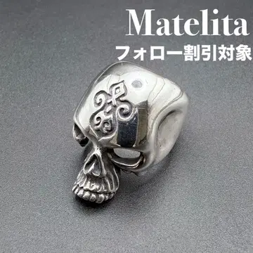 [ 새상품급 ] Matelita 마테리타 SILVER950 스컬 반지
