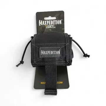 [ 미사용 새상품 ] MAXPEDITION 블랙 아웃도어 파우치