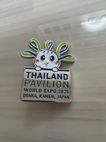 오사카 간사이 만박 태국 파빌리온 핀 배지 EXPO2025