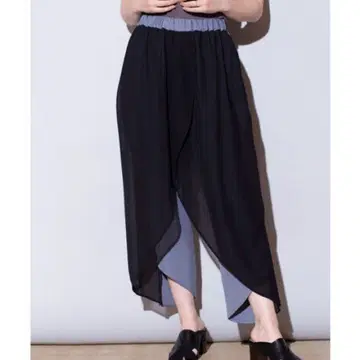 오즈모시스 쉬폰 레이어드 팬츠