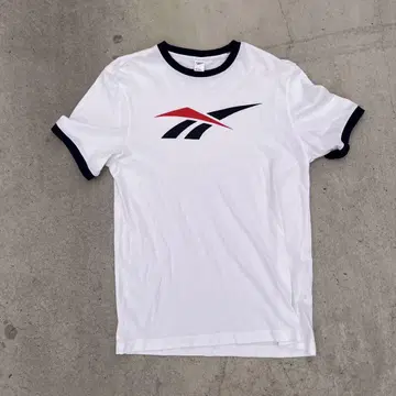 Reebok 로고 링거 T셔츠
