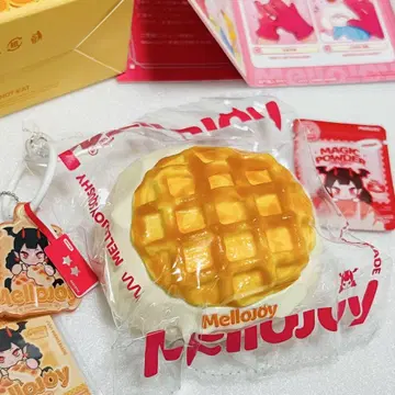 mellojoy 크림 와플 마루 새상품 스퀴즈 멜로조이