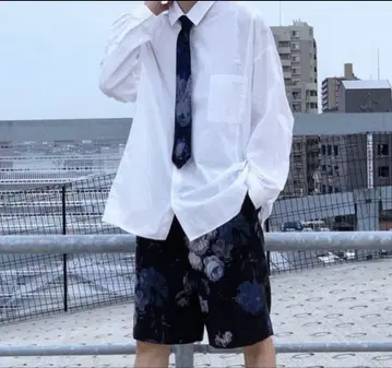lad musician 18ss 꽃무늬 팬츠