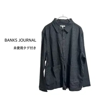 미사용 BANKS JOURNAL 긴팔 셔츠 FORMATION L/S