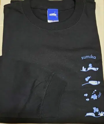 sumika 긴팔 T셔츠 블랙 사이즈 M