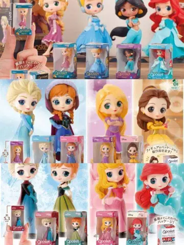 [전 컴플리트] Qposket 미니어처 컬렉션 1.2.3