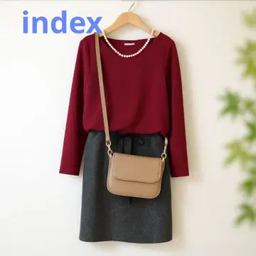 index 원피스 고급 출퇴근 코디 인기 색상 여성용 M 가을 겨울 코디