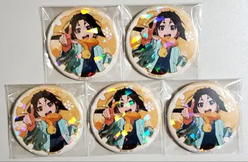 니게죠즈노 와카키미 TSUTAYA 캔뱃지 호조 토키유키 라메 홀로 5종