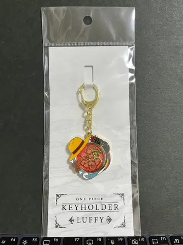 [원피스] 심볼 모티브 키링 루피 미사용 무기와라 스토어