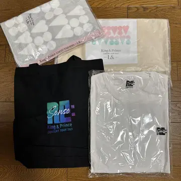 King & Prince 콘서트 투어 2021 굿즈 세트