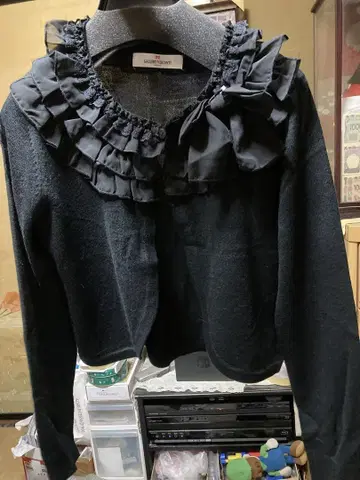 비스콘티 겉옷 블랙
