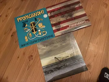 Propagandhi 앨범 세트 3장 레코드