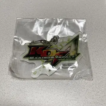 KOF 맥시멈 임팩트 레귤레이션 A 타이틀 로고 아크릴 키링