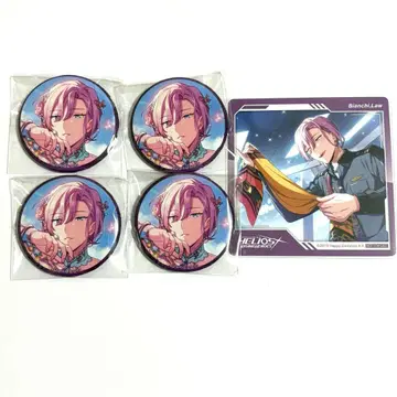 헬리오스 라이징 히어로즈 마네키네코 캔뱃지 비앙키 코스터