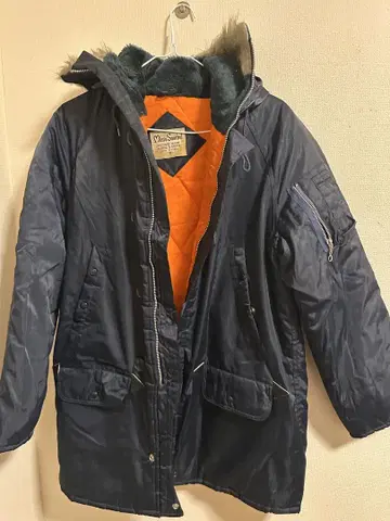 Men's Snorkel 후드 부착 밀리터리 자켓 M
