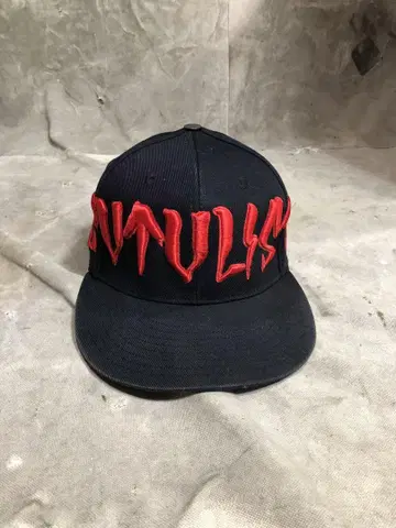 cvtvlist 3DLOGO CAP 블랙 레드