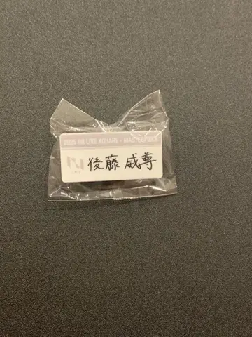 INI 고토 타케루 캡슐 토이 명찰