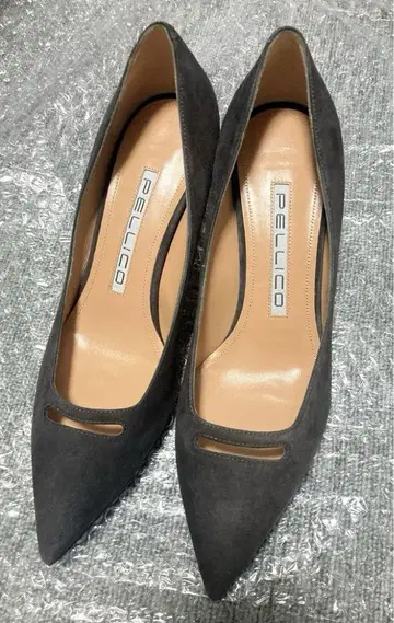 PELLICO 펌프스 스웨이드 24cm 펠리코 37