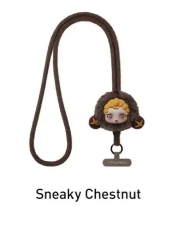 스컬 팬더 스마트폰 스트랩 Sneaky Chestnut