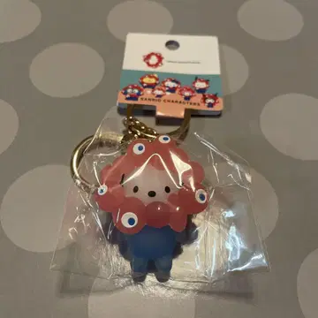 오사카 만박 산리오 미야쿠미야쿠 클리어 키링 포차코
