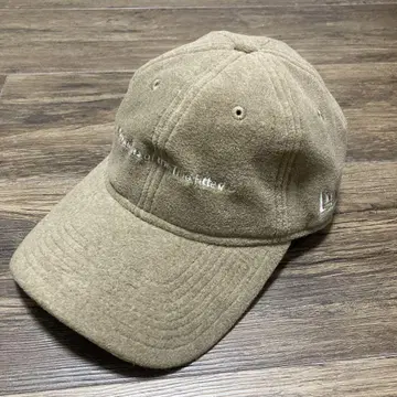 NEW ERA 뉴에라 플리스 캡 골프 베이지