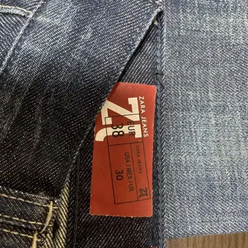 30 Zara Jeans 스티치워크 데님