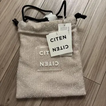 CITEN 라메 믹스 숄더백 프리