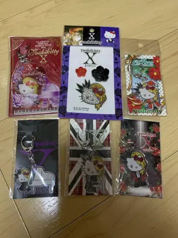Yoshikitty 키링 세트