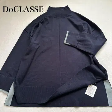 [ 새상품 ] 두클라쎄 DoCLASSE 하이넥 니트 루즈핏 XL