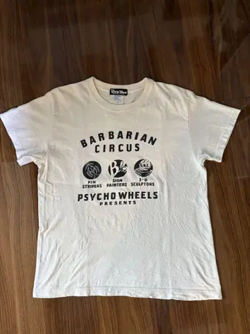 PSYCHO WHEELS T셔츠 사이코휠즈 바바리안 서커스