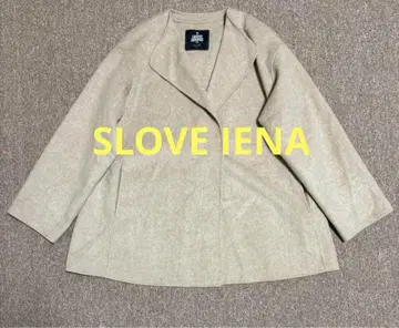 SLOVE IENA 해밀턴 베이지 울 숏코트