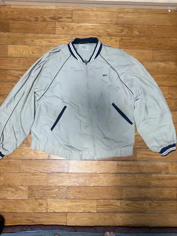 Lacoste 베이지 나일론 자켓