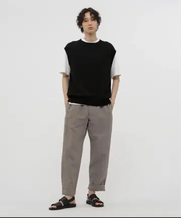 마가렛호웰 린넨 팬츠 LINEN PLAINWEAVE