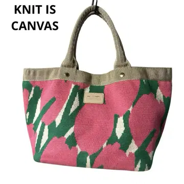 KNIT IS CANVAS 니트이즈캔버스 미니 토트 일본제