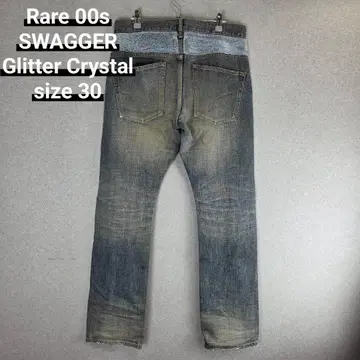 Rare SWAGGER Glitter Crystal Washed
