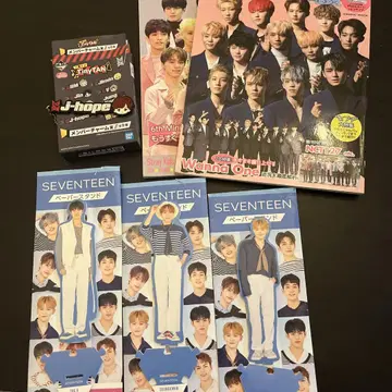 SEVENTEEN 페이퍼 스탠드 잡지 등 묶음 판매