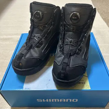 시마노 XEFO 드라이 쉴드 지오락 컷 러버 핀 펠트 신발