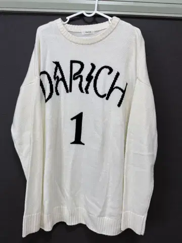 Darich 오버 사이즈 니트 화이트