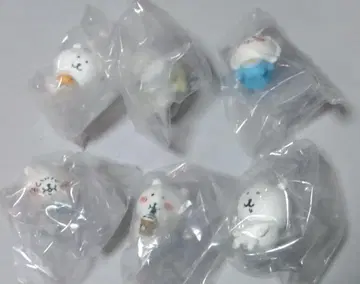앉아있는 나가노의 곰 캡슐 토이 전 6종 컴플리트