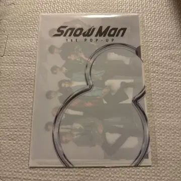 snowman 1st POPUP 한국 미니 포스터 L 홀더 세트 x 1