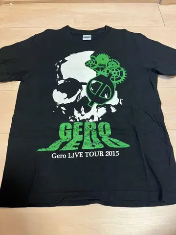 Gero Live Tour 2015 ZERO 블랙 T셔츠 S사이즈