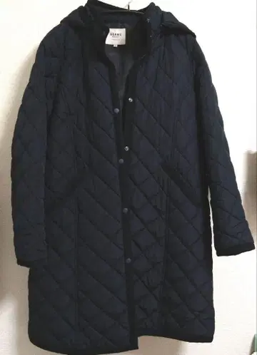 BEAMS HEART 네이비 퀼팅 자켓 L