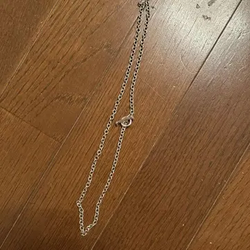 정품 가보라토리 목걸이 스컬 T바 50cm