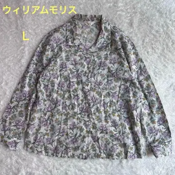 V&A 윌리엄 모리스 꽃무늬 셔츠 L