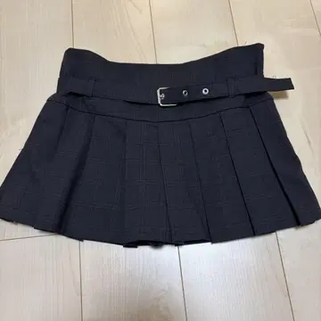 ZARA 자라 박스 플리츠 스칸츠