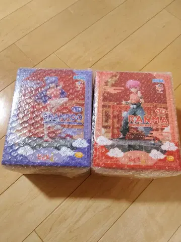 란마 1/2 피규어 세트 샴푸 & 란마