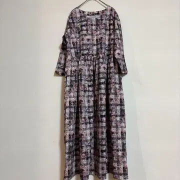 핸드메이드 리버티 아카이브 깅엄 원피스