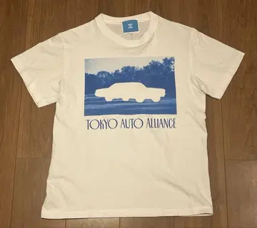 TOKYO AUTO ALLIANCE T셔츠 S사이즈 화이트 남녀